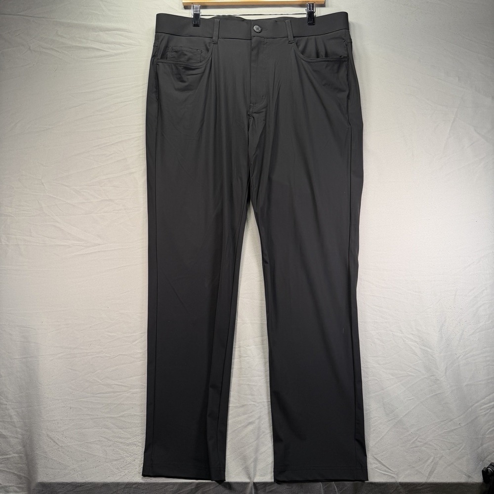 Callaway Golf Pants Mens 36x32 Black Straight Leg 5 Pocket Stretch Performance